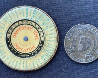 Jack Dempsey promotional movie token