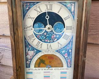 Vintage Mechtronics Electric Planters Clock