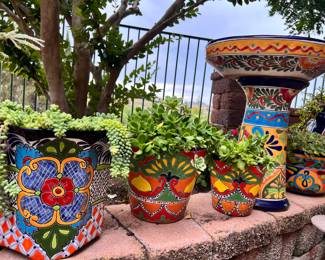JUST LOOK AT THESE COLORFUL POTS
