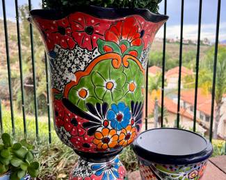 TOPIARY WITH GORGEOUS COLORFUL