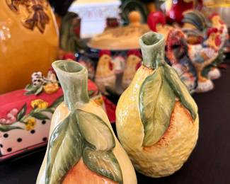 OLIVE OIL & VINEGAR CERAMICS - MADE IN ITALY