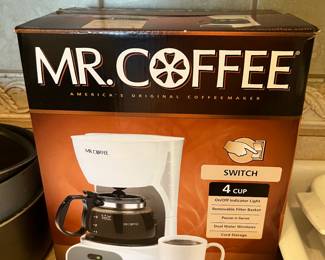New Mr. Coffee Maker