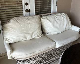 Wicker outdoor furniture 