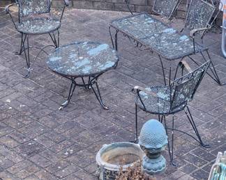 vintage wrought iron furniture