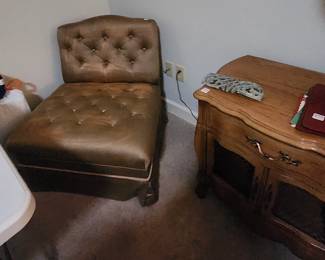 mid century chair, there are two