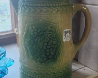 Salt glaze pitcher