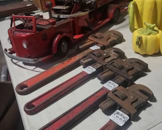 vintage Western Auto wrenches
