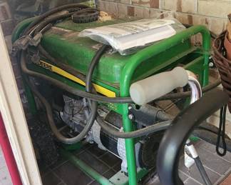 6000 watt John Deere generator, like new. Easy Pull