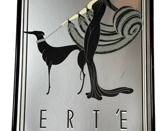 $200 - 1980 Signed Erté Symphony in Black Mirage Edition Serigraph ED41-1                                                                            Description: A vintage screen print poster after Romain de Tirtoff (Erte) titled "Symphony in Black",1980. Published by Mirage Editions, Santa Monica, California. Produced in association with Grosvenor Gallery, London, England. 1980 Mirage Editions

Dimensions: 30 x 20 

Condition: A bit of folding at bottom 
Local pick up Bethesda, MD.  Contact us for shipper suggestions.