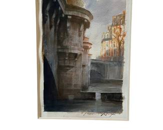 $50 - Unframed Watercolor                                                                    Dimensions: 13 x 16"H