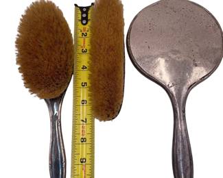 $250 - Sterling Silver 3 pc Brush / Mirror.