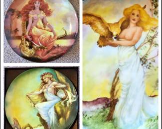 Ancient Elements Collectible Plates