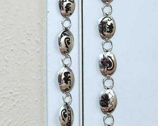 Southwestern Sterling Silver Concho Belt