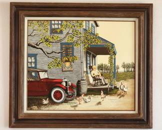 Limited Edition Painting by H. Hargrove