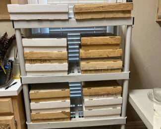 We have over 48,000 baseball cards! There are (12) 3200 count boxes and (2) 5,000 count boxes. The following photos give you a little more detail.