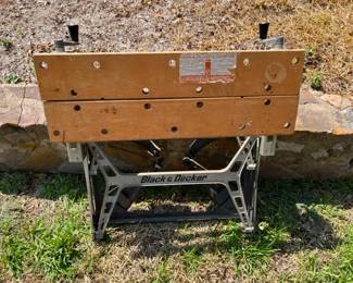 Vintage Black & Decker Workmate Dual Height 79-001 Portable Work Center and Vise
