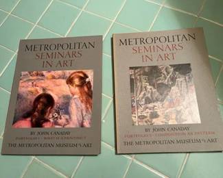 Set of Metropolitan Seminars in Art W/ Prints by John Canaday 