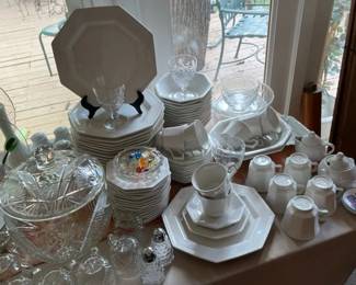 far right side of long table