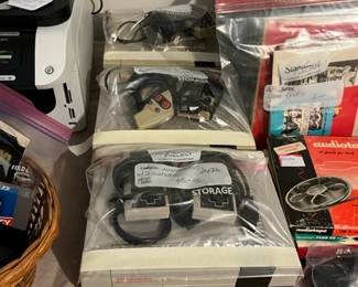 Nintendo with controllers 