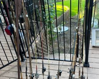 Vintage rod and reels