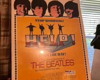 Beatles Help Poster