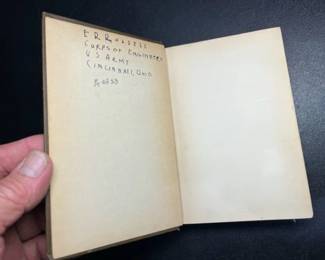 A little writing in it