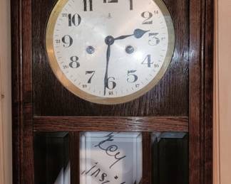 1800s wall clock