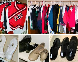 Plano schools T-shirts and sports: Jackets, Cheer and Dance uniforms, dance shoes