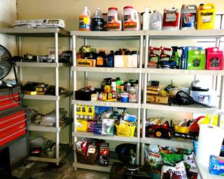 Garage Shelving and home care products
