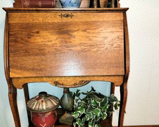 Tiger Oak writing desk