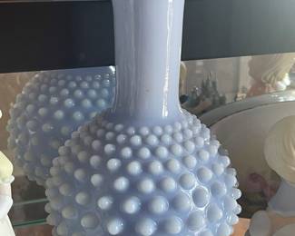 Vintage Hobnail vase