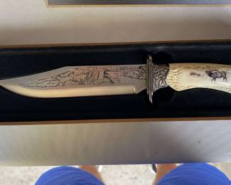 Stauer Stag 11 inch blade knife