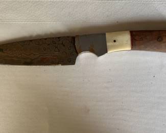 Stauer Damascus Fixed Blade Knife