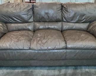 Leather sofa