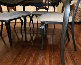 Alternate view of kitchen table and chairs