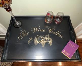 Top view of cabinet's tray (fits on top)