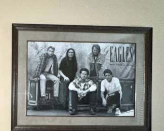 Autographed picture of Eagles