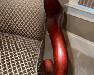 View of gooseneck wood