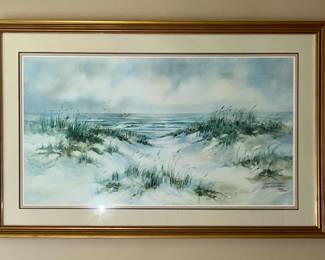 Margaret Hall Hoybach lithograph