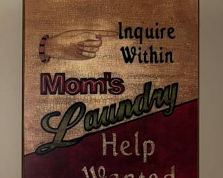 Wall decor (usually cannot get this position filled!)