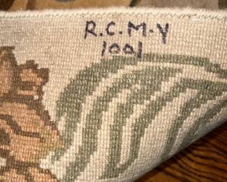 Alternate view of rug