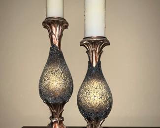 Candle holders and candles