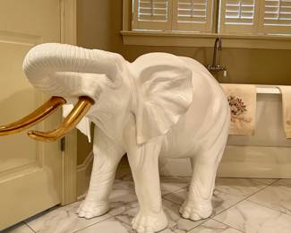 Alternate view of elephant