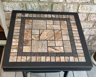 Top view of side table