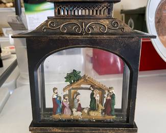 Nativity lantern