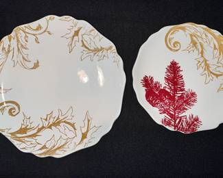 Reba Harmony holiday plates (dinner & luncheon)