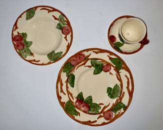 Franciscan apple dinnerware
