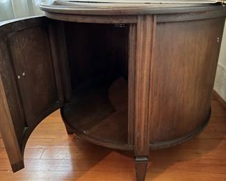 Vintage Round End Table