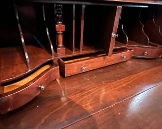 **PRE-SALE**                                                                         
Mahogany Chippendale Secretary