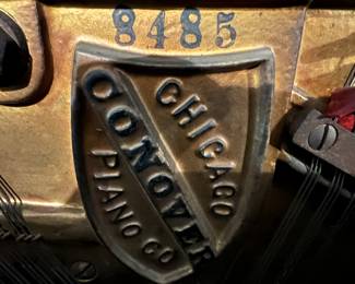 Early 1900s Conover Cabinet Grand Upright Piano